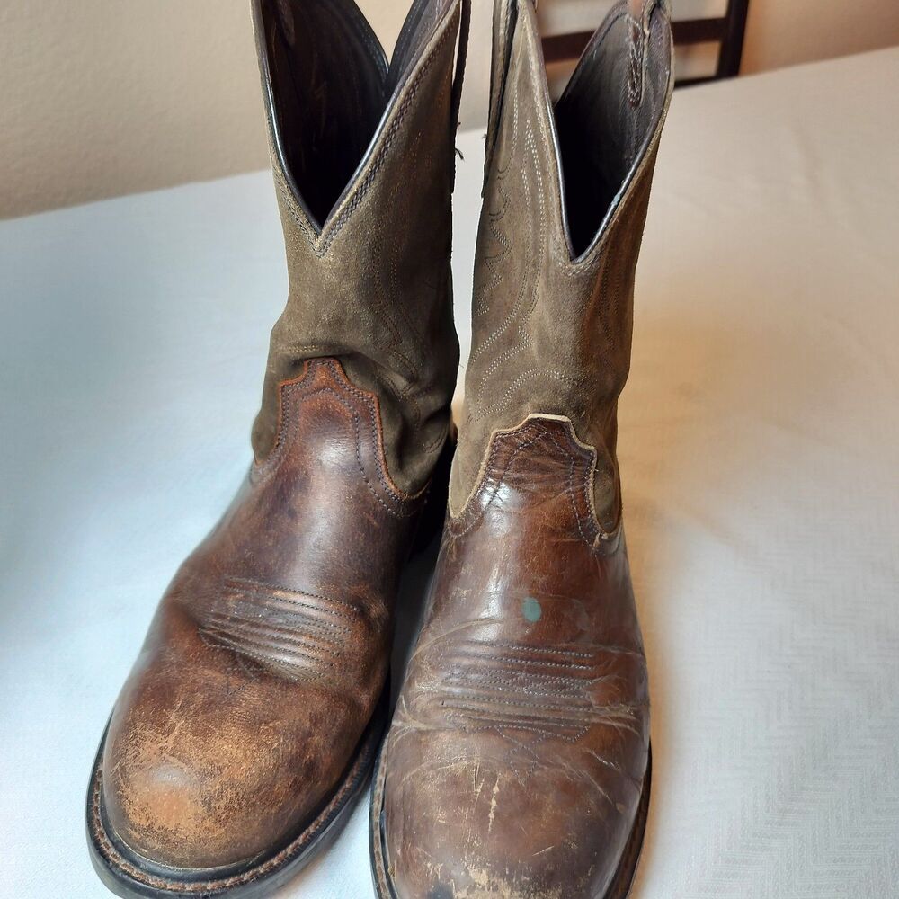 Men's Ariat Steel Toe Groundbreaker Work Boots. Size 12 Regular Width - Picture 3 of 9
